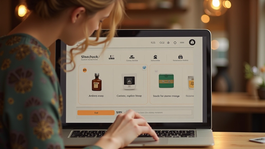 Artisanale producten webwinkel met betaling