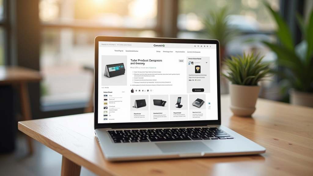 Webshop product pagina met goede layout en duidelijke product informatie