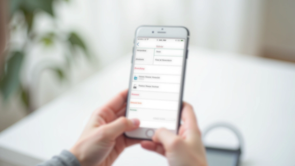 Mobiel scherm met checkout-stappen en verliespercentage bij elke stap