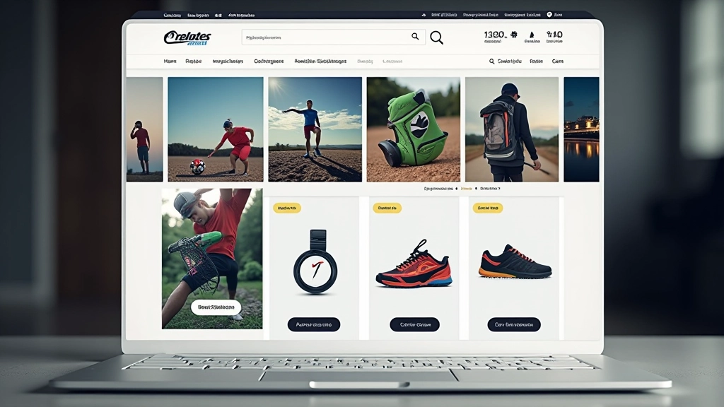 Sportartikelen winkel multi-vendor